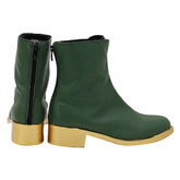 Jolyne Cujoh Green Shoes Boots Cosplay Halloween Accessories Carnival Props